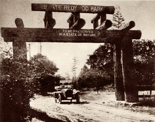 redwood park entrance