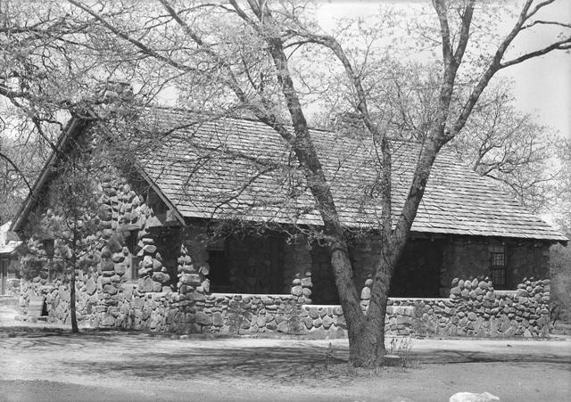 Warden's Residence at Paso Picacho campground in Cuyamaca Rancho in 1936
