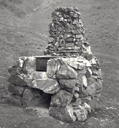 Diablo Stove with a high chimney, circa 1939