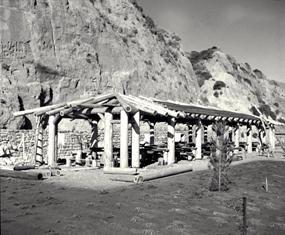 Picnic Ramada at Seacliff State Beach in 1935