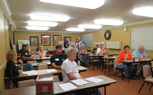 Photo taken at the Scoping Meeting