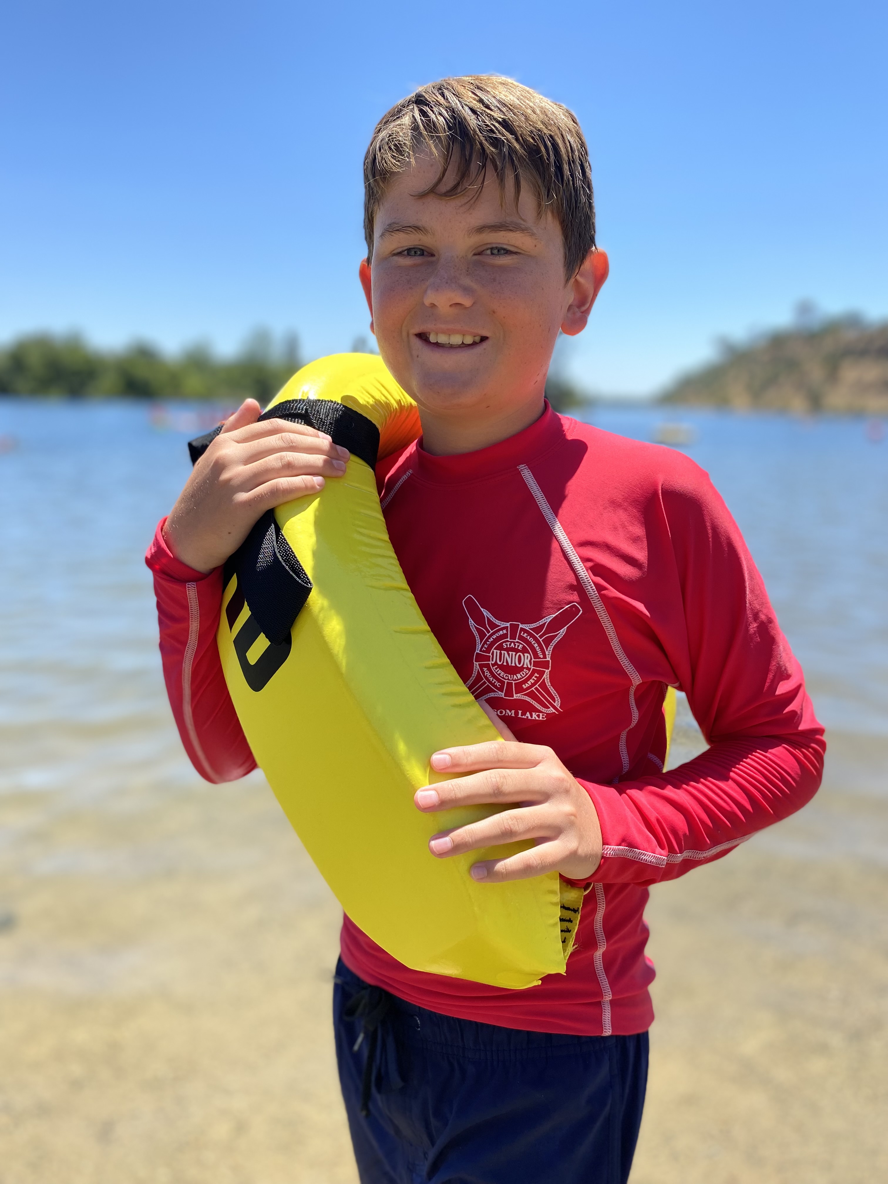 JG with buoy