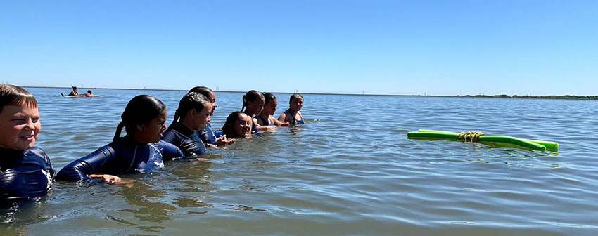 Jr Lifeguard during a session