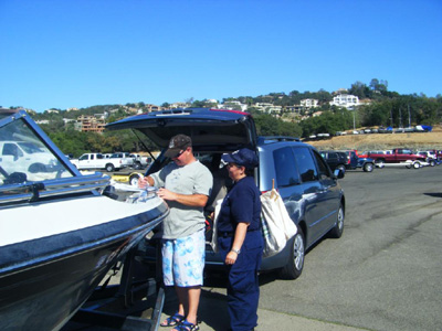 Dockwalking at Folsom Lake