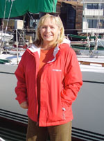 Lorie Haney, Winner of a West Marine jacket