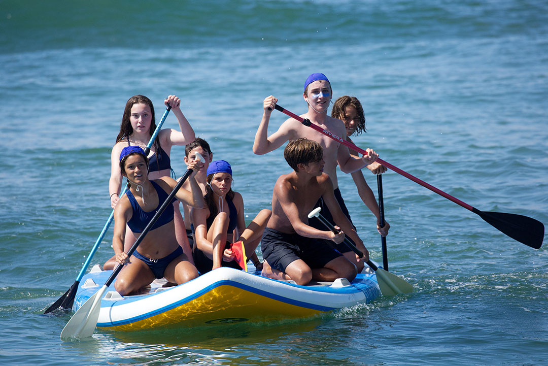 Jr. Lifeguard group water activities