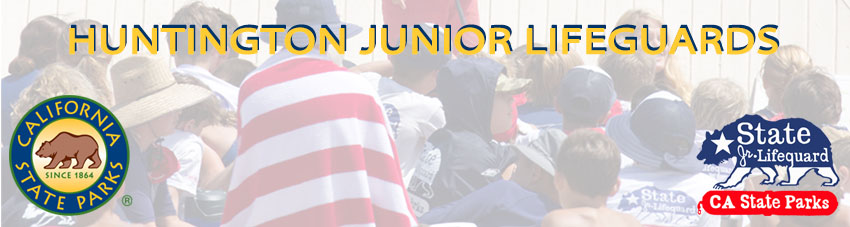 Huntington SB JR. Lifeguards Banner