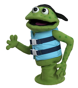 Frog puppet image