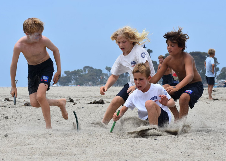 Jr. Lifeguard group activty