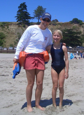 Jr. Lifegaurd Instructor with Jr. Lifeguard