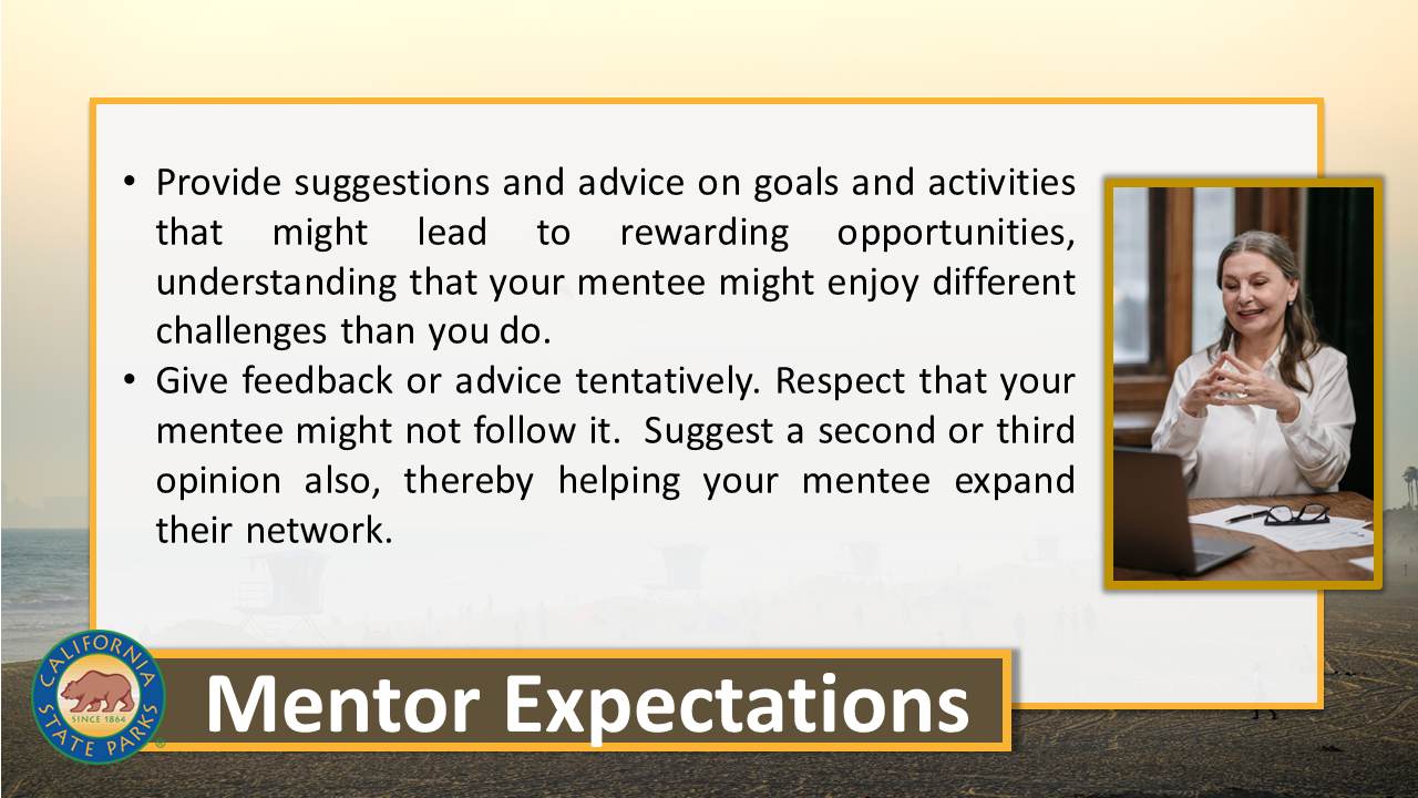 Mentor Expectations cont.