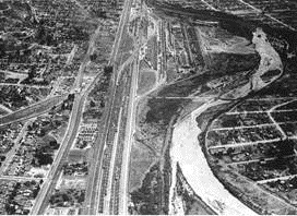 historic photo of rail yard historic photo of rail yard