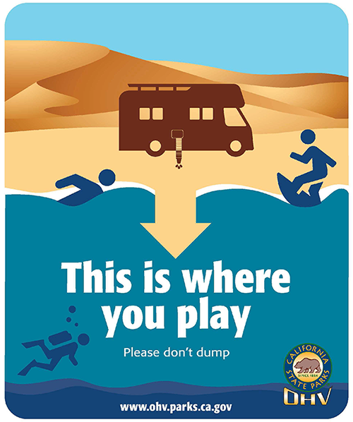 Please Don't Dump Flyer
