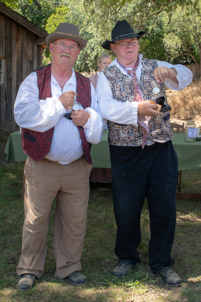 Docents in costume