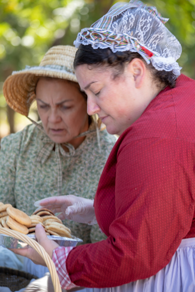 Docents in costume