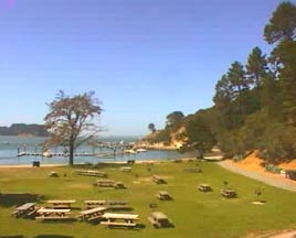 View of Ayala Cove from Visitor Center