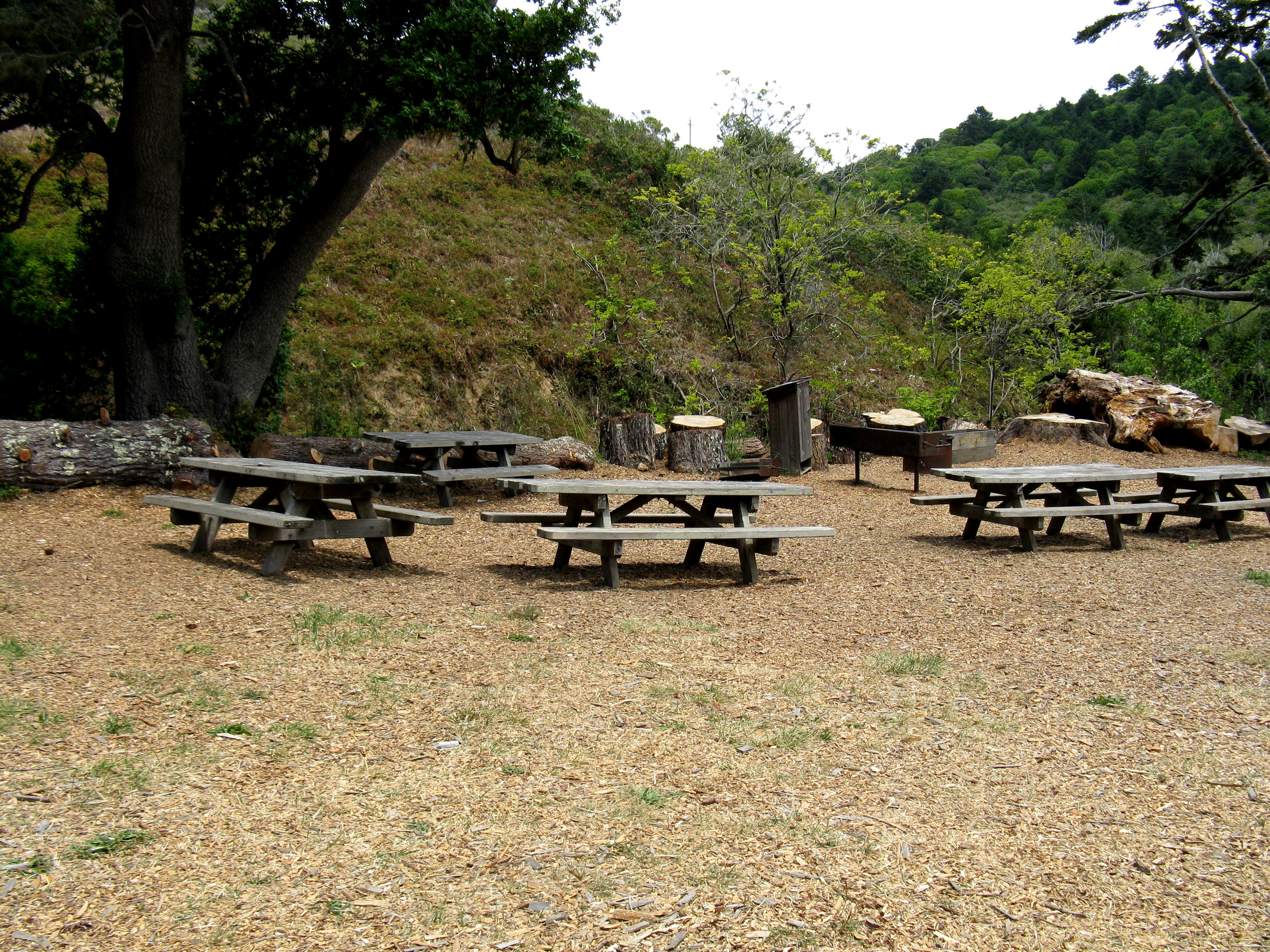 Frank Valley cooking area