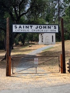 St Johns sign