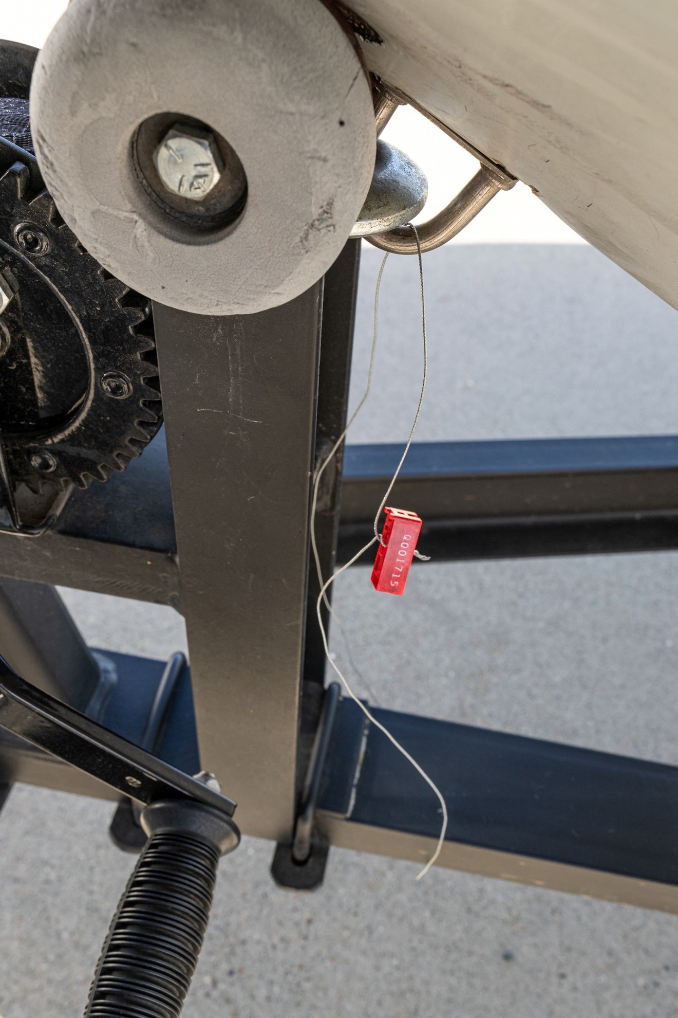 Example of Quarantine Red Cable Seal