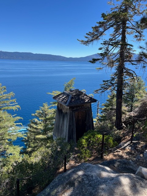 lighthouse on lake