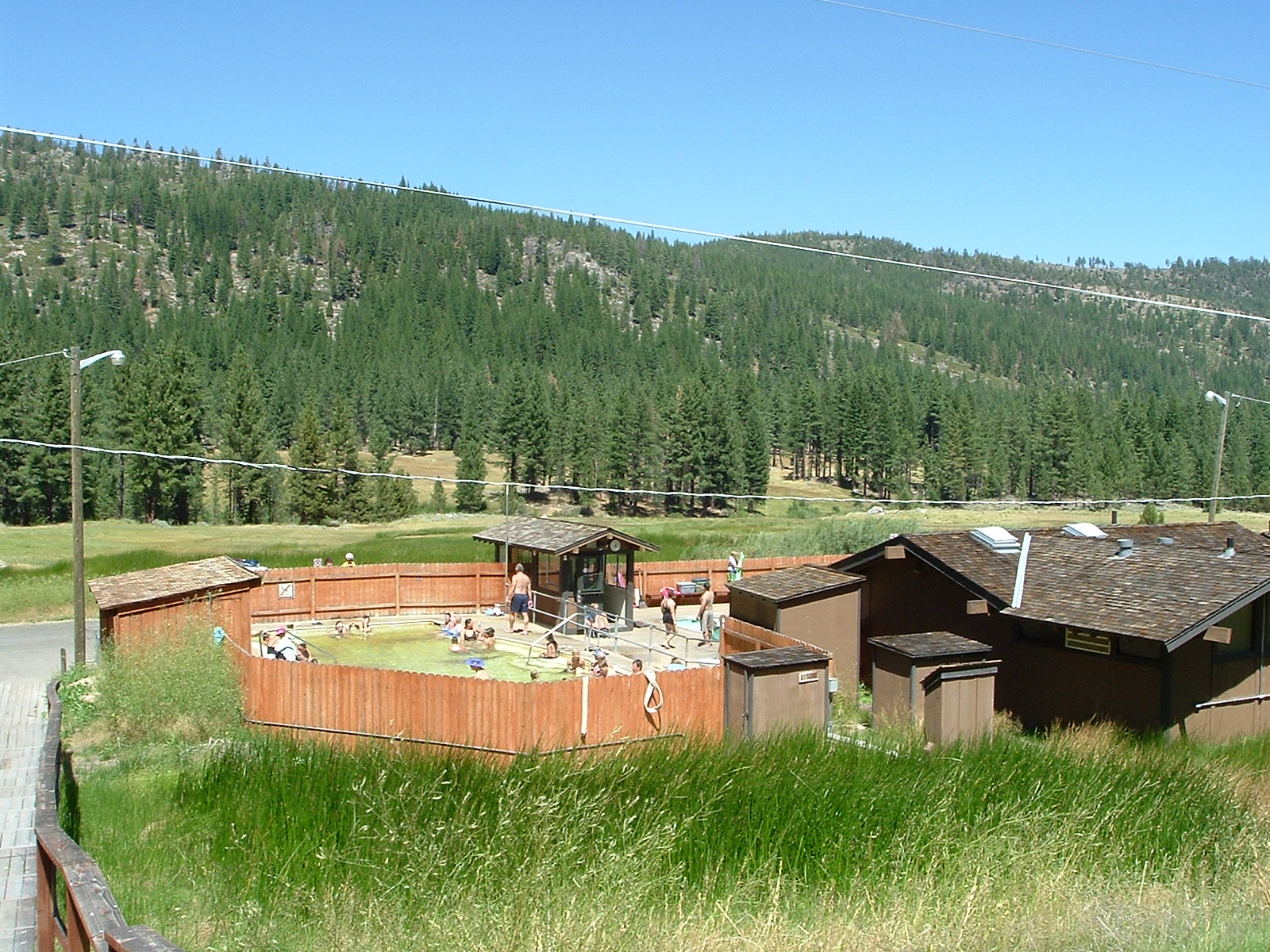 Grover Hot Springs and Markleeville