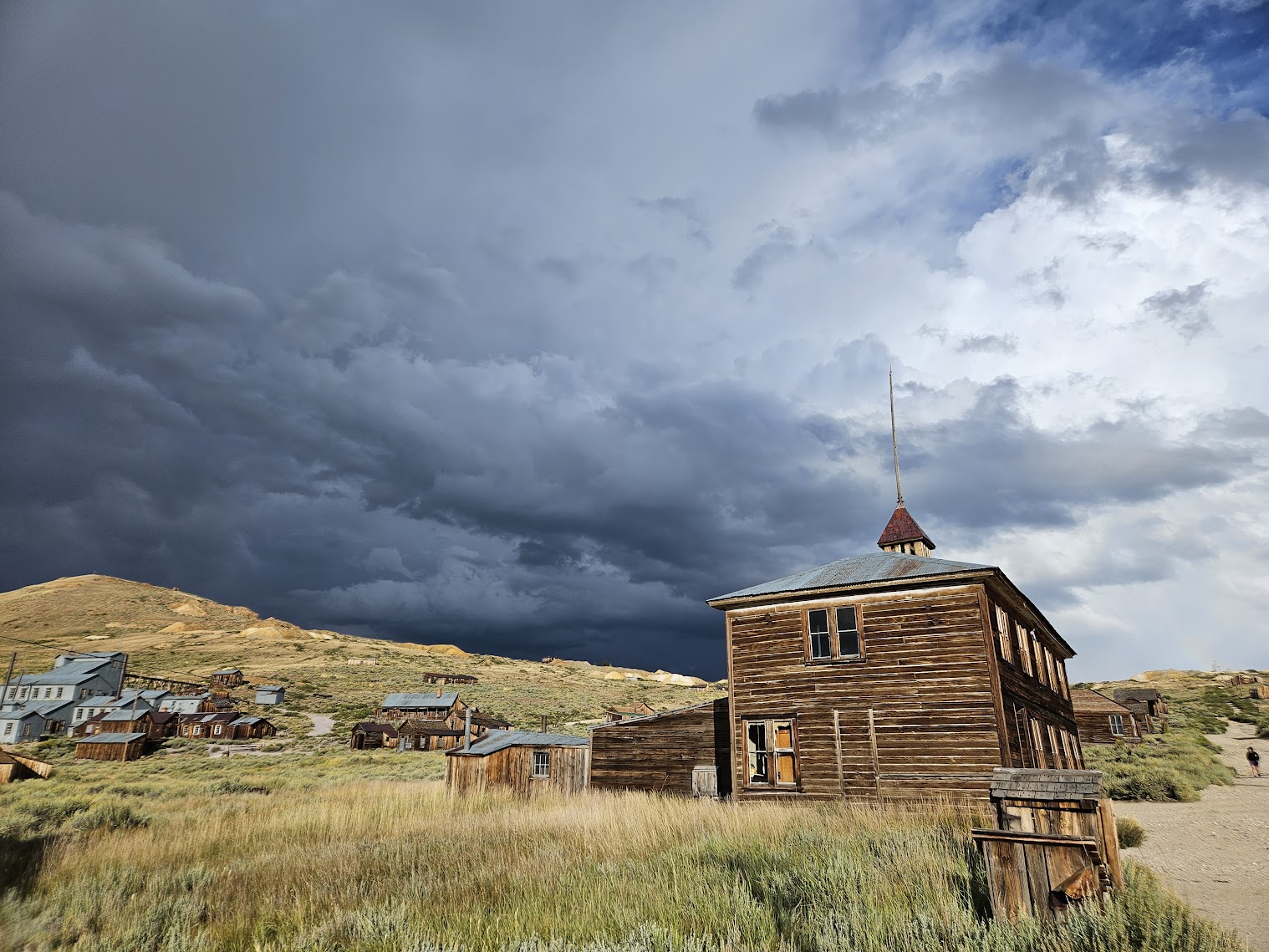 E. Hedlund - Bodie School House & Storm 2023 E. Hedlund - Bodie School House & Storm 2023