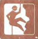 A Rock Climbing Sign