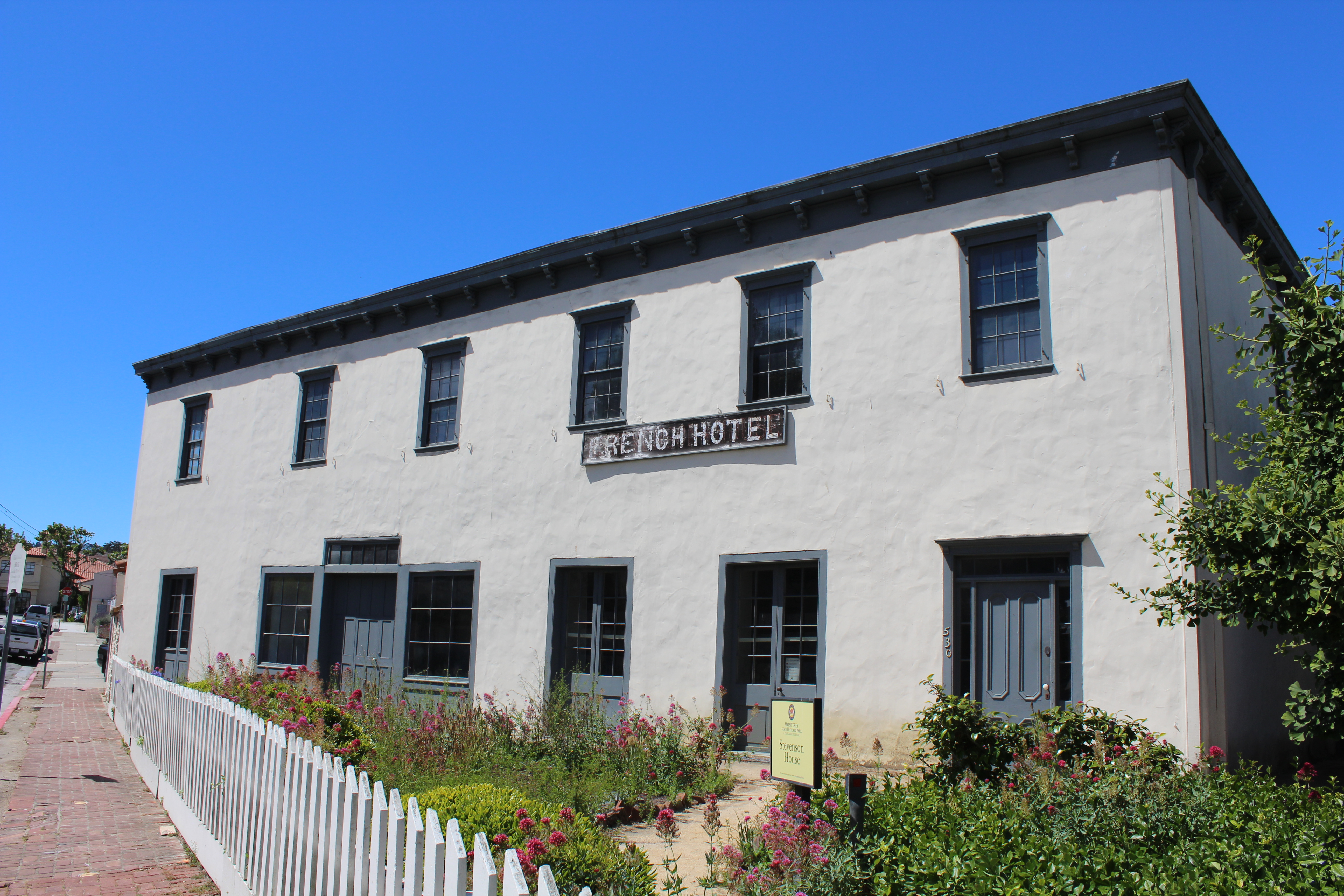 Front of Stevenson House