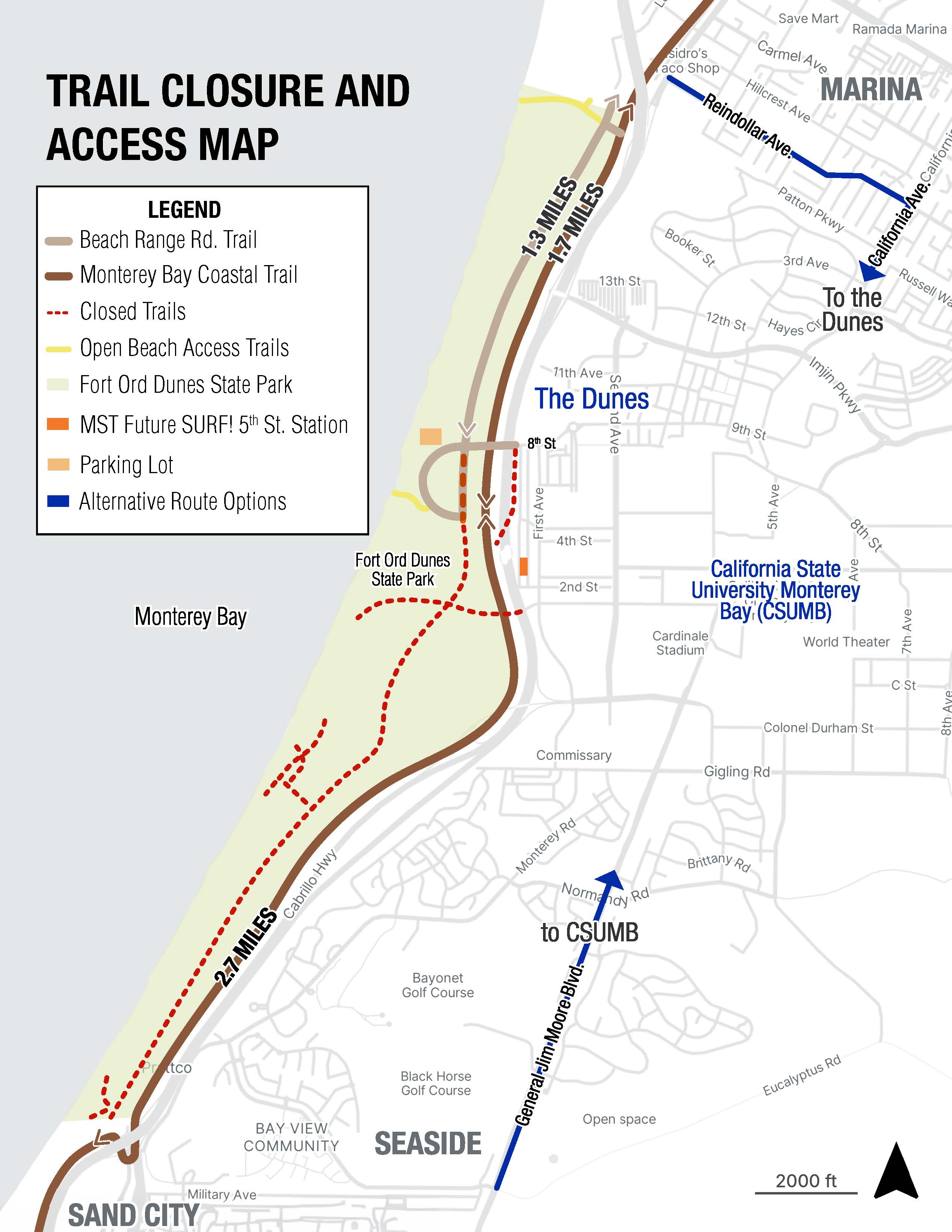 Updated Closure Map as of 5.29.26