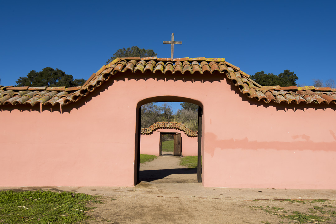 La Purisima Mission SHP archway