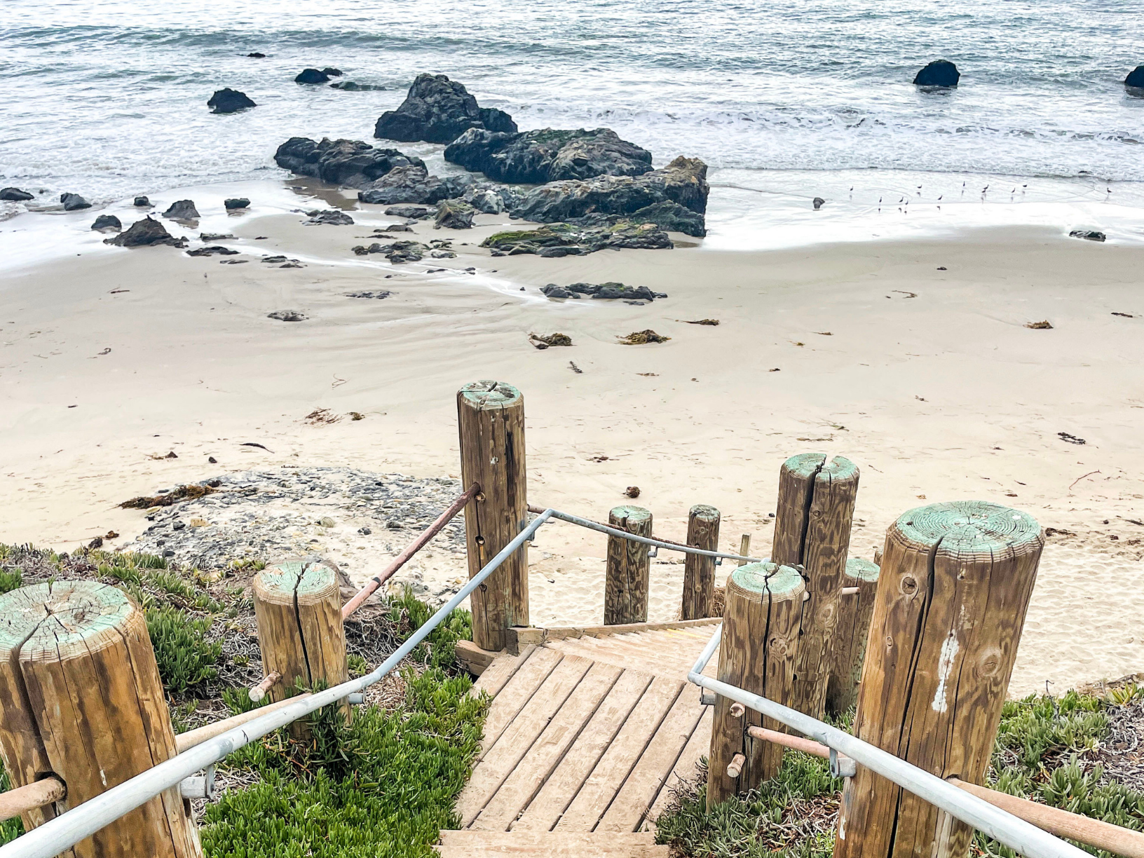 Carpinteria SB Tide Pool Carpinteria stairs