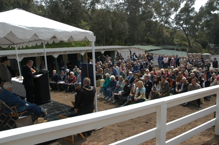 Jim Rogers Barn Celebration at the Welcome Back to the Ranch event on March 25, 2006