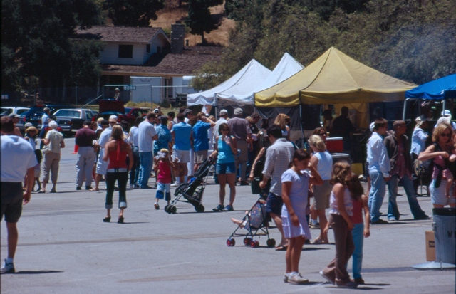 Almost 2,000 people attend the 2005 Ranch Jubilee.