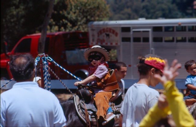 Kids and families came prepared to have some Western Fun.