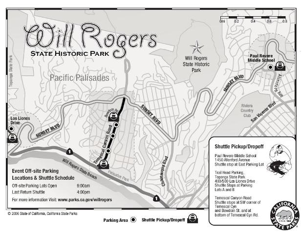 Welcome Back To The Ranch Off-Site Parking Locations