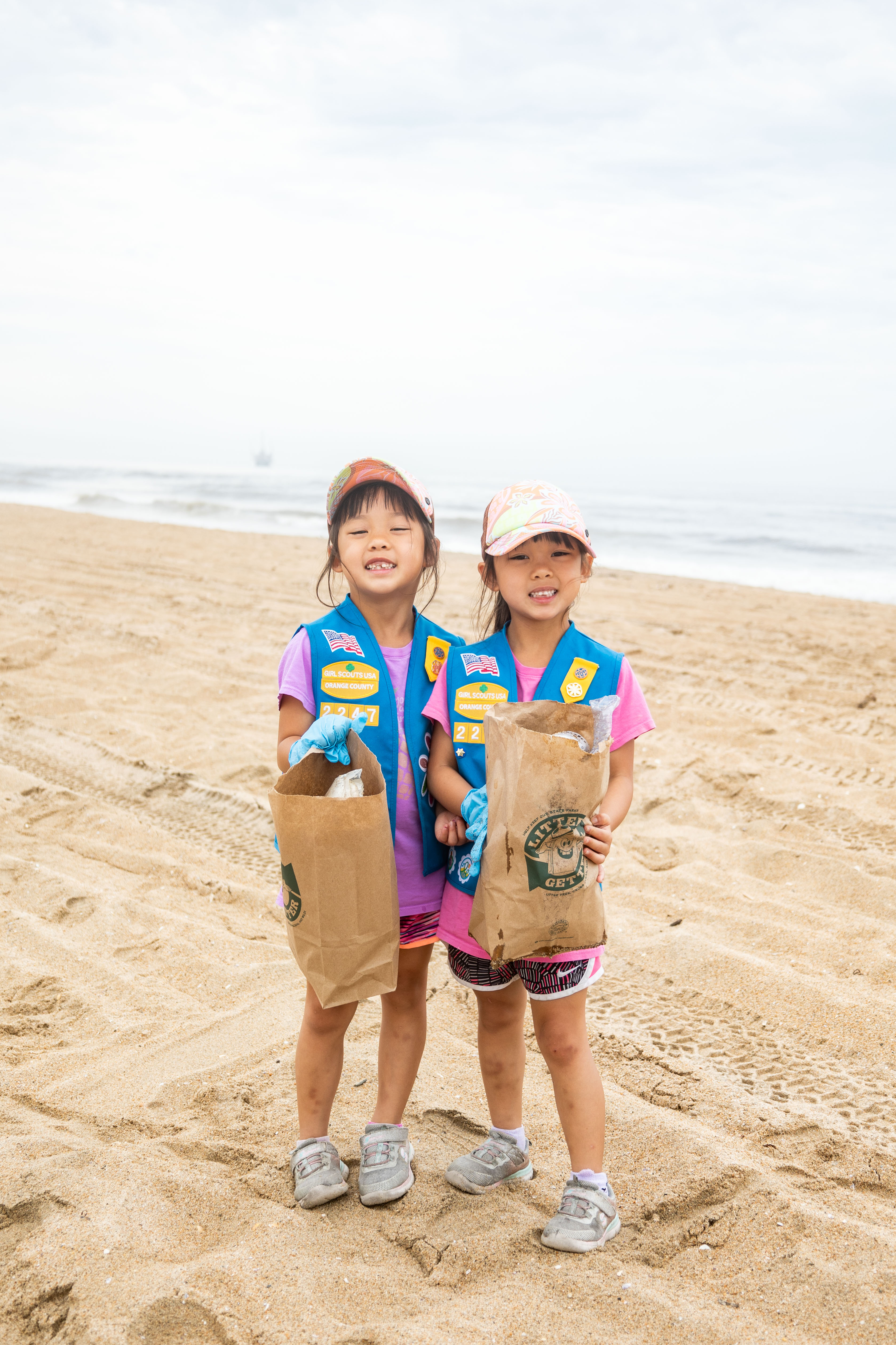 Girl Scouts Beach Cleanup 2023
