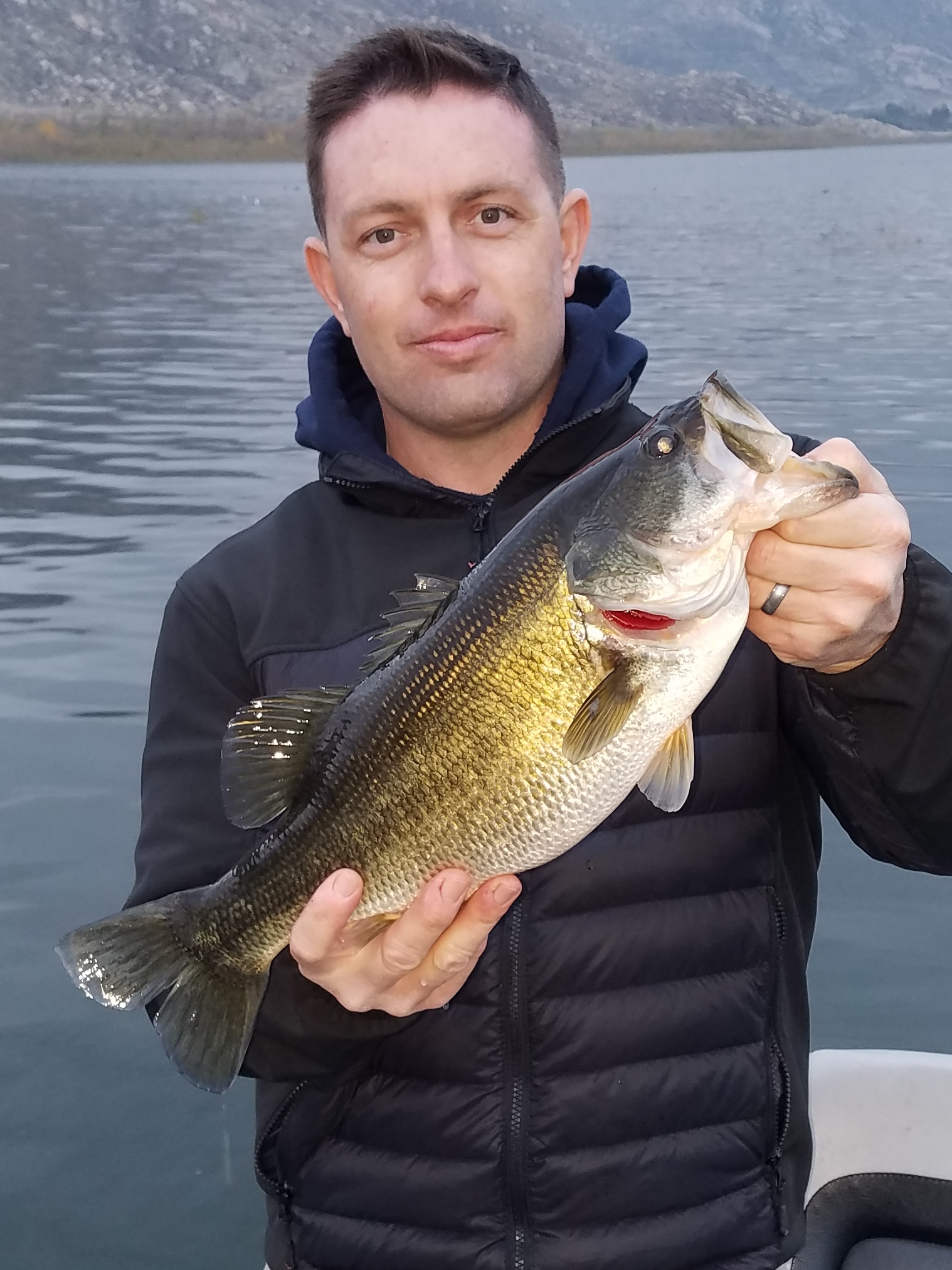 fisherman with a fish