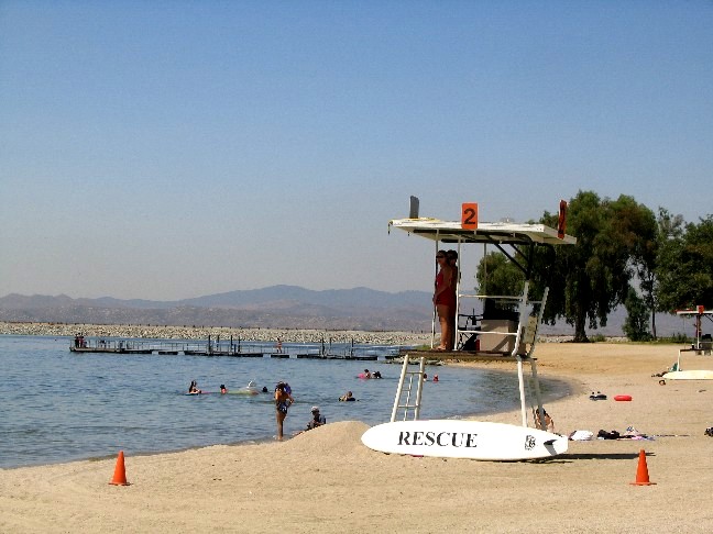 Perris Beach Lifeguard Tower