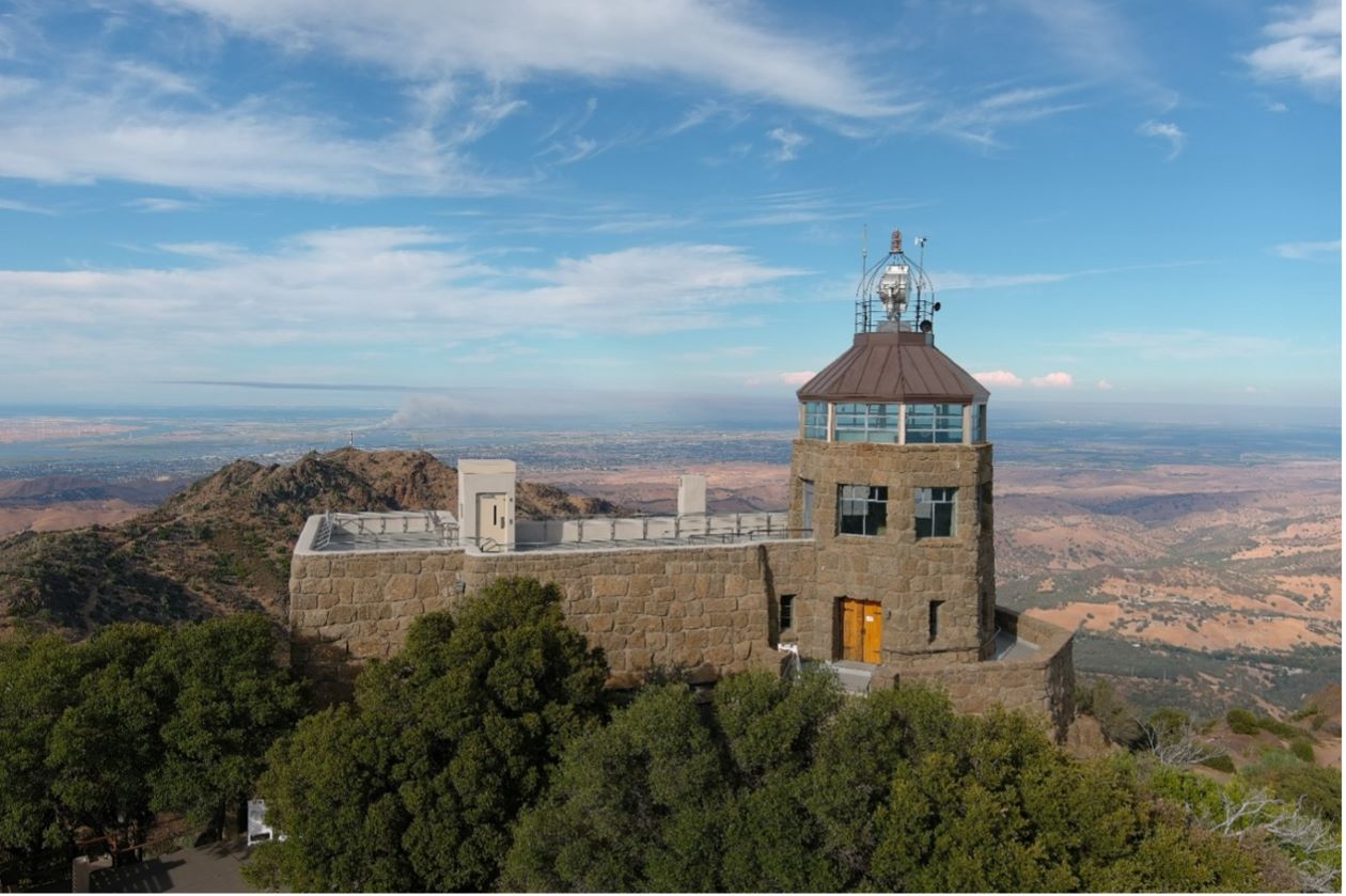 Summit Visitor Center at Mount Diablo State Park.
