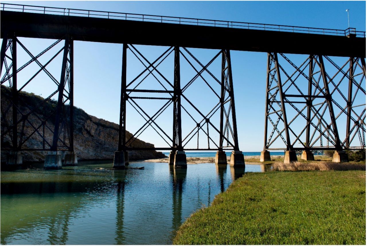 Gaviota State Park is a popular spot for swimming, picnicking and surf fishing.