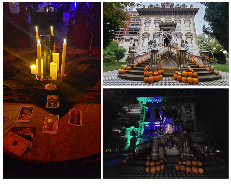Enjoy the Halloween Ball Mystery Tour at Leland Stanford Mansion State Historic Park. Photos from California State Parks.