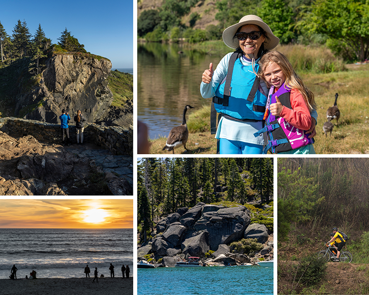 You can ensure you have an enjoyable Fourth of July Weekend in State Parks by following a handful of basic safety tips. Photos from California State Parks.