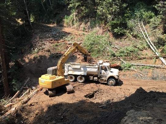 bulldozer and dumptruck bulldozer and dumptruck