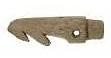 Aleut bone harpoon point