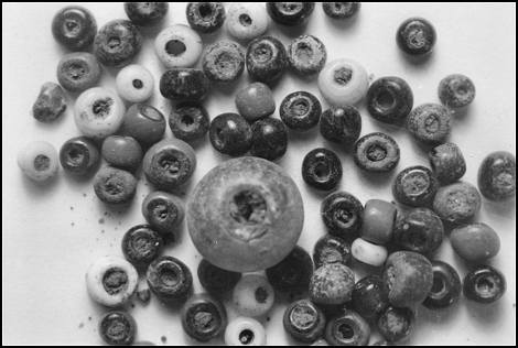 Glass trade beads