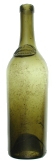 Image of Bordeaux style wine bottle with shoulder seal
