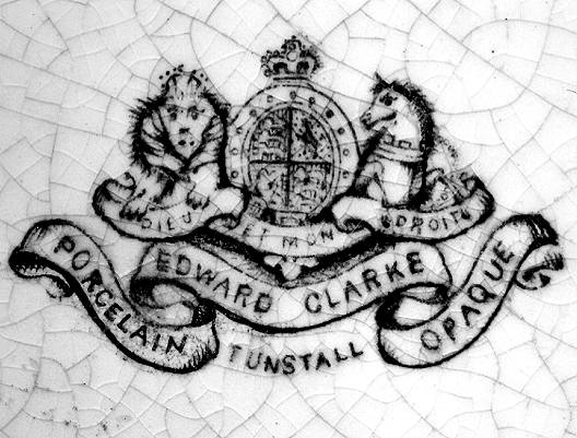 Image of Clarke pottery mark