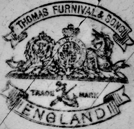 Image of Furnival pottery mark
