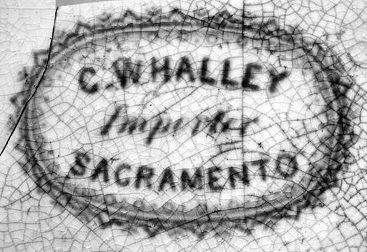 Image of Whalley pottery mark