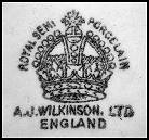 Image of Wilkinson pottery mark